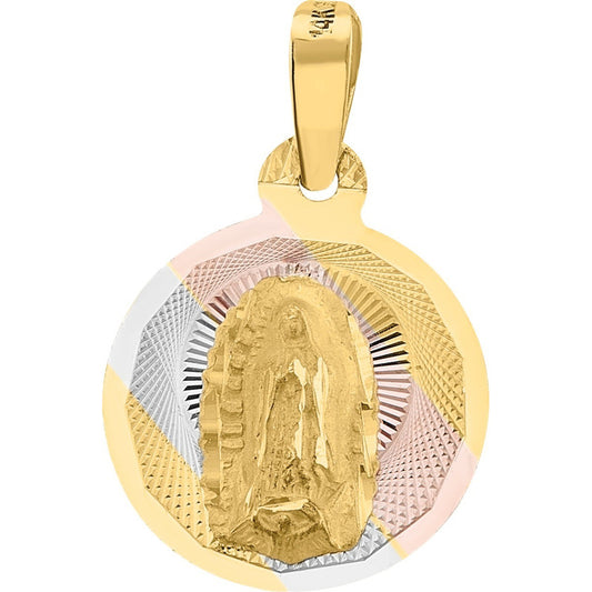Medalla De La Virgen De Guadalupe Oro 14 K + Obsequio
