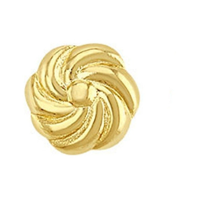 Broquel Rehilete En Oro De 10 K + Obsequio + Envío