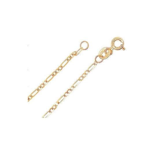 Cadena Cartier 3 X 1 Calibre 040 En Oro De 14 K + Obsequio