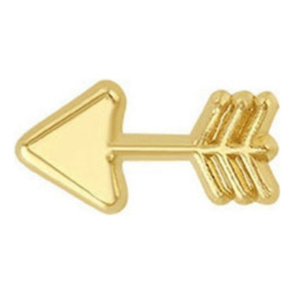 Broquel Flecha En Oro De 10 K + Obsequio + Envío