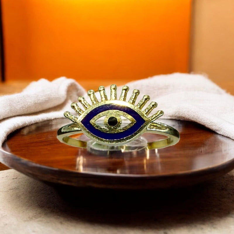 Anillo Protección Joyería M De León Oro 10k + Regalo