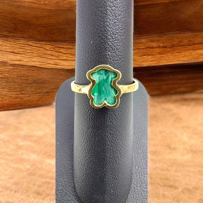 Anillo Jade Tous Joyería M De León Oro 14k + Regalo
