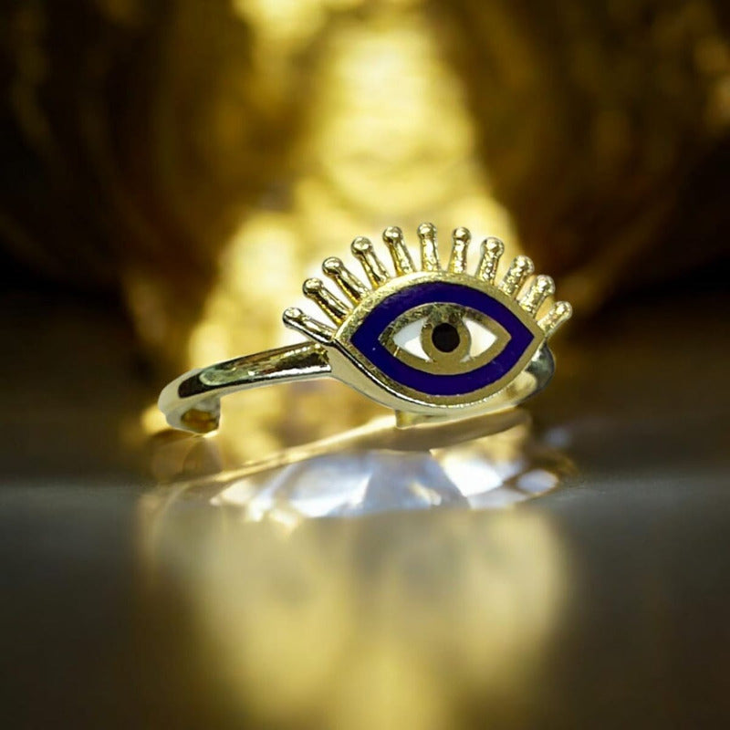 Anillo Protección Joyería M De León Oro 10k + Regalo