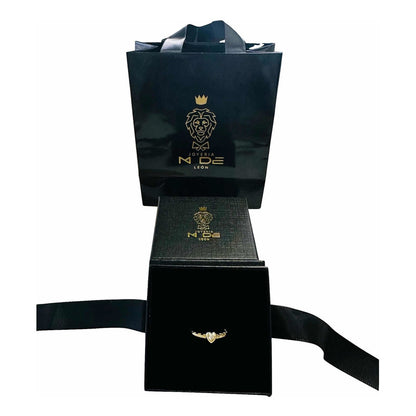 Anillo Corazón Circonia Oro 14 K + Obsequio