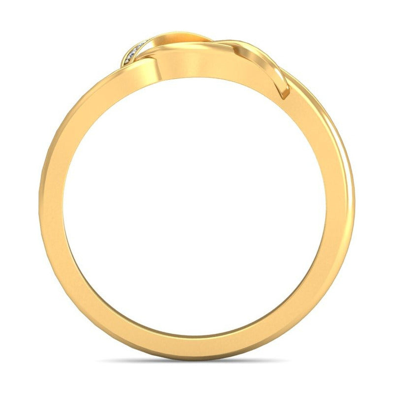 Anillo Brisa De Oro Joyería M De León Oro 10k + Regalo