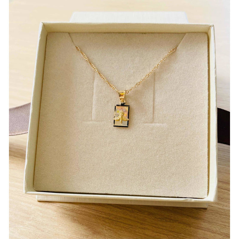 Collar Bautizo Espiritu Santo Oro 10 K + Obsequio + Envio