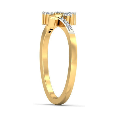 Anillo Brillo Inesperado Joyería M De León Oro 10k + Regalo