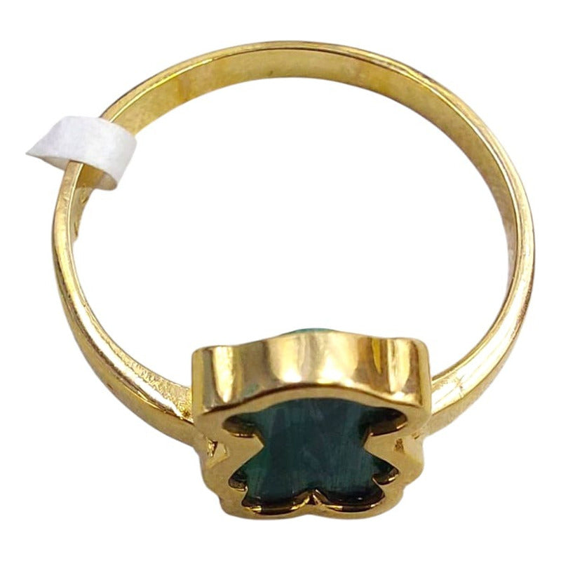 Anillo Jade Tous Joyería M De León Oro 14k + Regalo