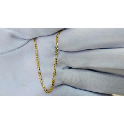 Pulsera Estilo Planchado En Oro De 14 Kilates + Obsequio
