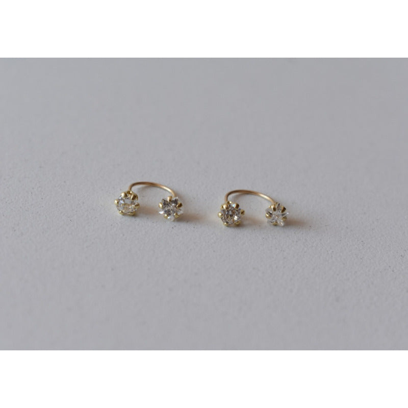 Kit Broqueles (telefono) 3 Pares Oro De 10 K + Obsequio