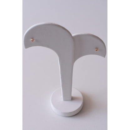 Broqueles Bisel Rosa Para Bebé 3 Mm Oro De 10 K + Obsequio