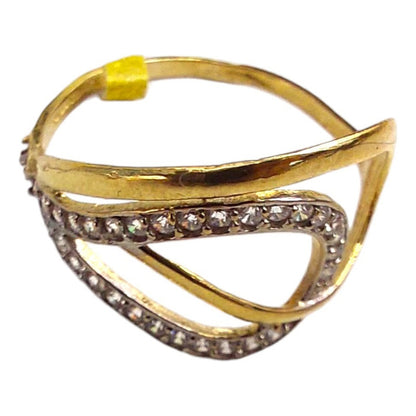 Anillo Moderno Joyería M De León Oro 10k + Regalo