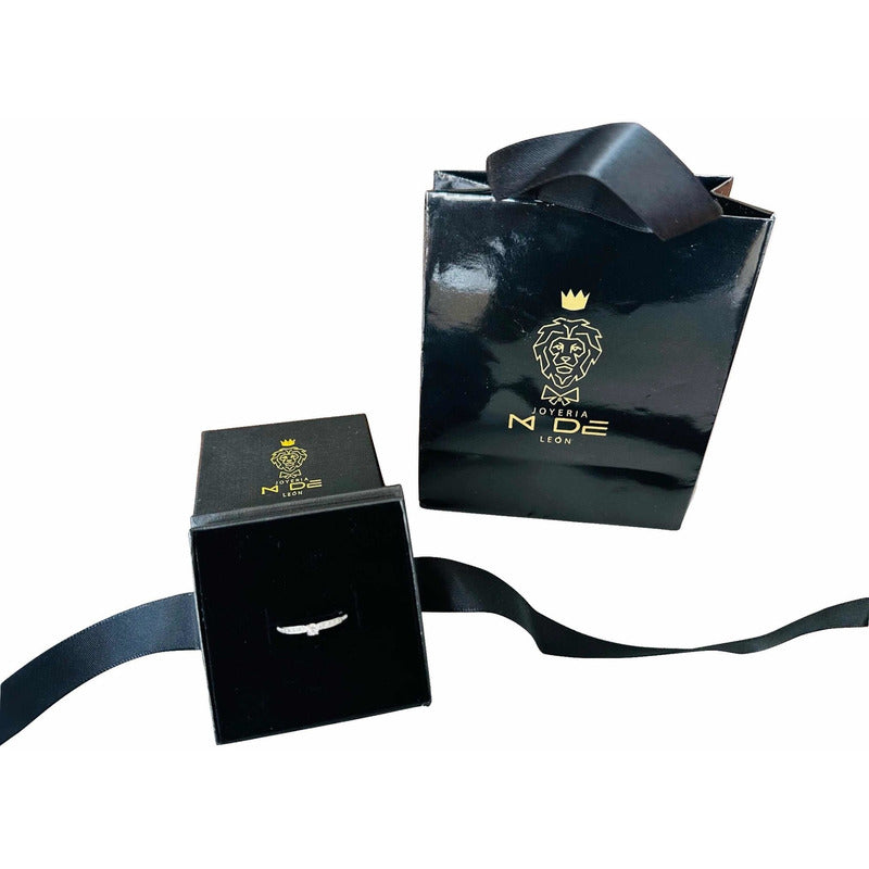 Anillo Compromiso Oro 14 K Diamantes Naturales 0.9ct/ 16.8ct