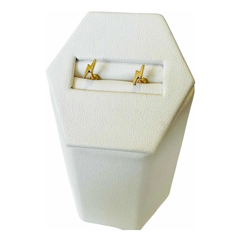 Broqueles Rayito Oro 10 Kilates + Obsequio