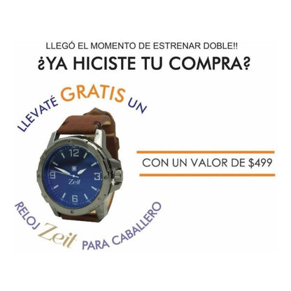 Cadena Tejido Figaro 3x1 Oro 10k + Obsequio