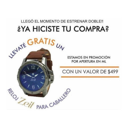 Pulsera Con Fondo Azul De 18cmx3mm Oro De 14 Kilates