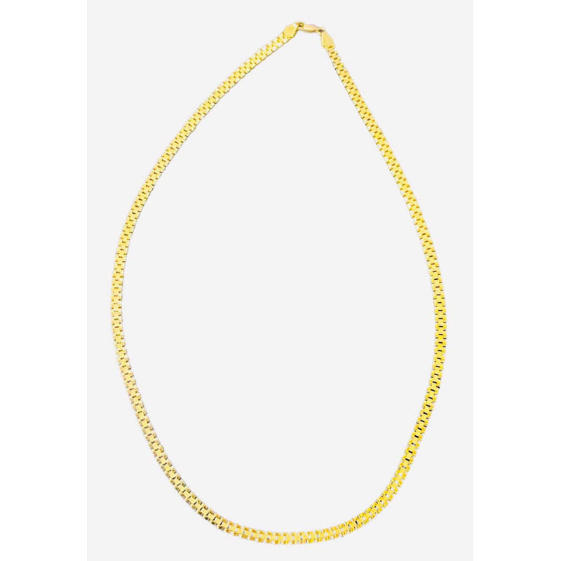 Cadena Baby Rolex 50 Cm X 4mm Oro 10 Kilates + Obsequio