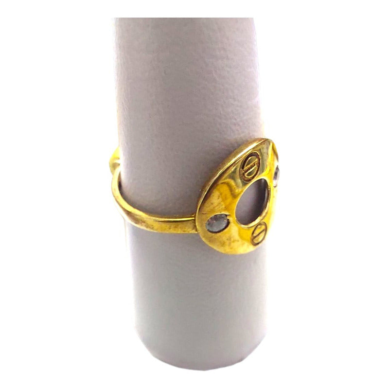 Anillo Cartier Joyería M De León 10k + Regalo