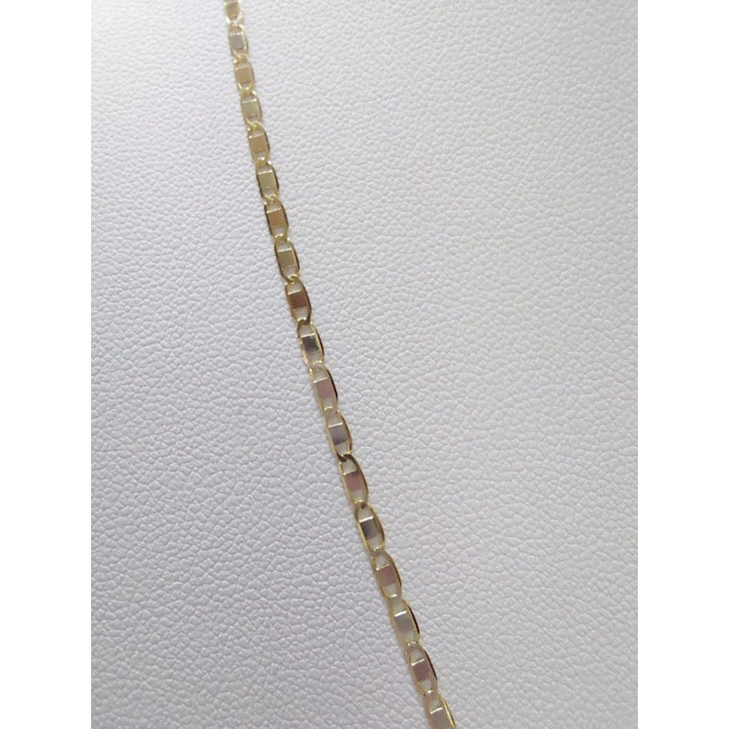 Cadena Espejo Oro 14 K. + Obsequio