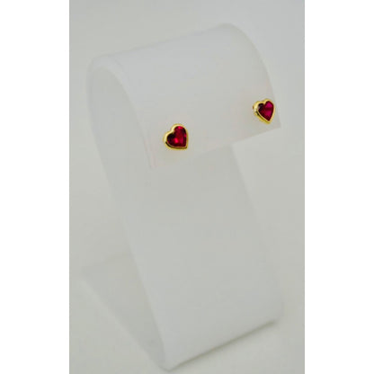 Kit Anillo Xv Años Aretes Rubi Oro 10 K + Obsequio + Envio