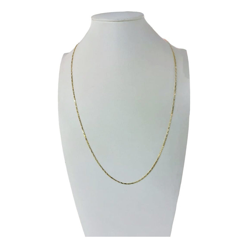 Cadena Popote Oro 14 K. + Obsequio