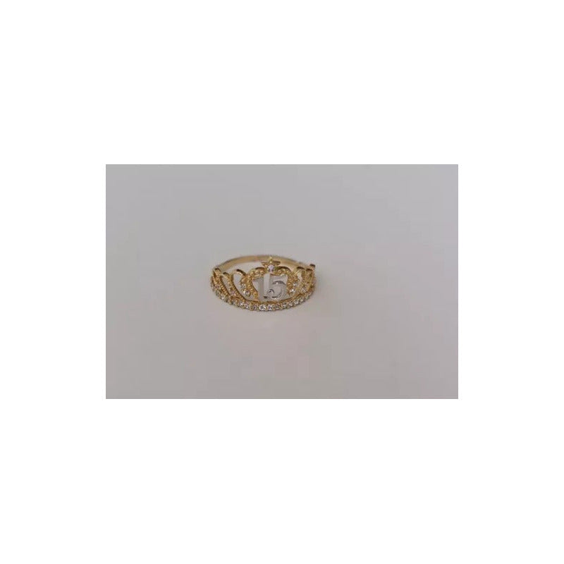 Juego Anillo Y Collar Mis Xv Años Oro 10 K + Obsequio