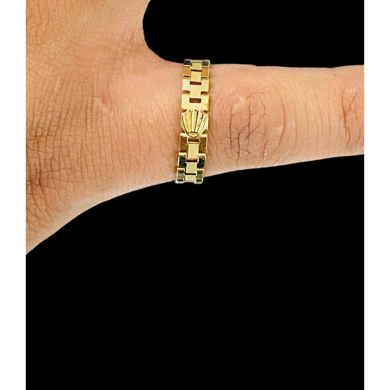Anillo Baby Rolex En Oro 10 Kilates + Obsequio