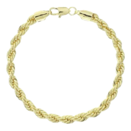 Pulsera Torsal 18 Cm X 5 Mm Oro 14 K
