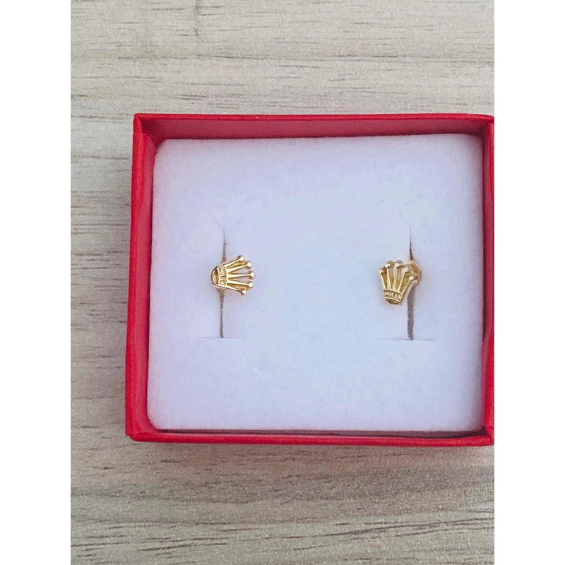 Broqueles Rolex Oro 14 K + Obsequio