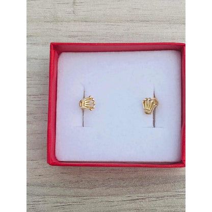 Broqueles Rolex Oro 14 K + Obsequio