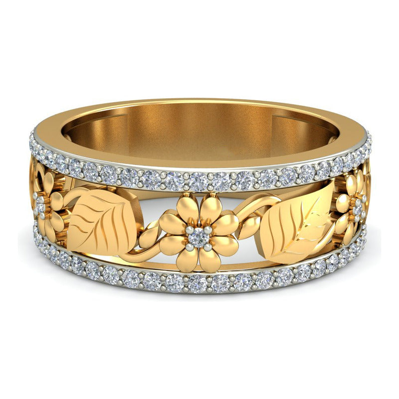 Anillo Primavera Eterna Joyería M De León Oro 10k + Regalo