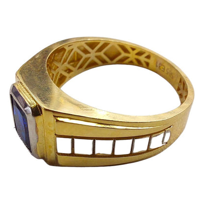 Anillo Titán Joyería M De León Oro 14k + Regalo