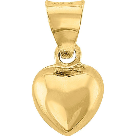 Dije Mini Corazon Oro 10 K  + Obsequio