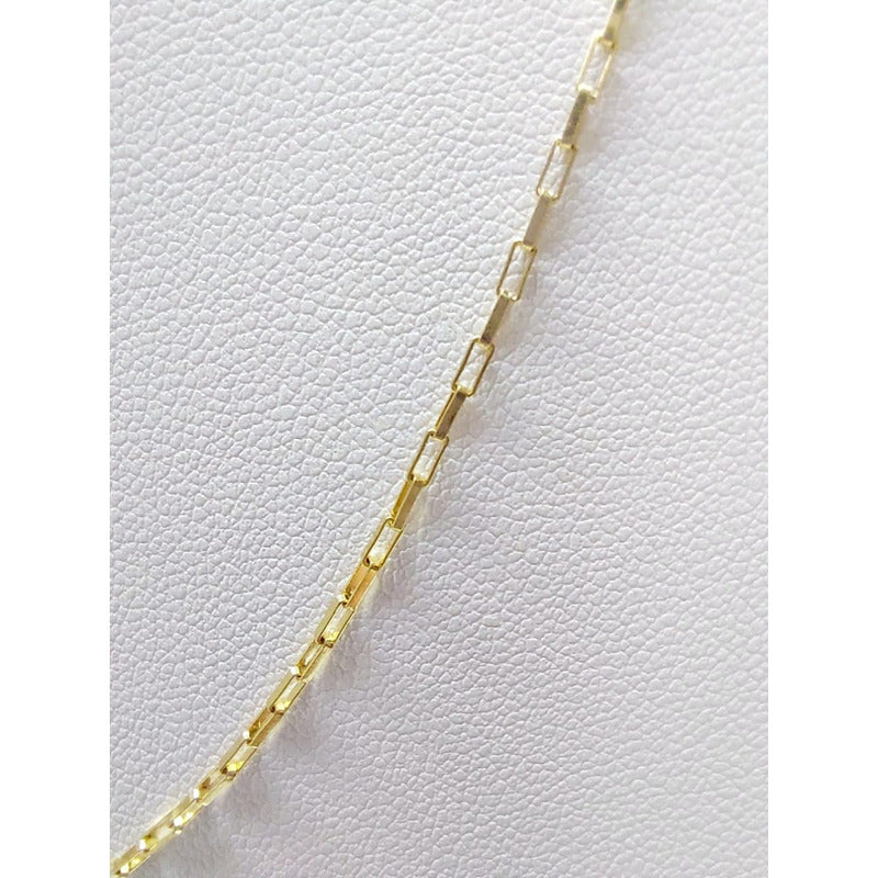 Cadena Popote Oro 14 K. + Obsequio