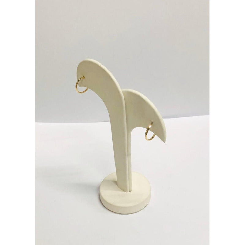 Juego Arracadas Y Aretes Facetados Oro 10 K + Obsequio