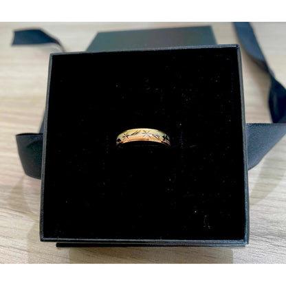 Par Argollas Matrimonio 3 Oros De 10 K Diamantadas + Obsequi