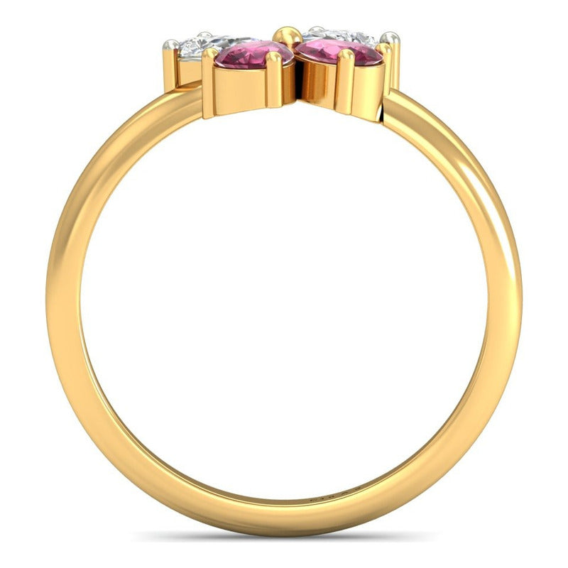 Anillo Mariposa De Luz Joyería M León Oro 10k + Regalo