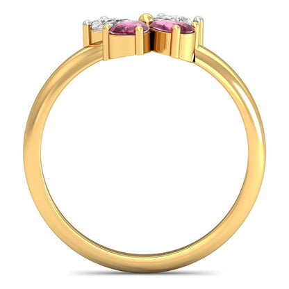 Anillo Mariposa De Luz Joyería M León Oro 10k + Regalo