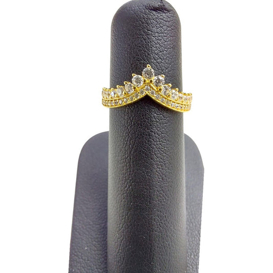 Anillo Princesa Joyería M De León Oro 14k  + Regalo