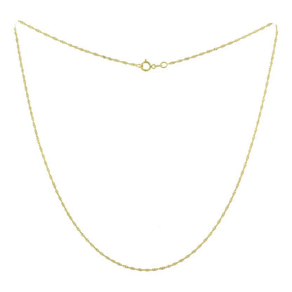 Kit Cadena Con Dije Letra F Lisa Oro 10 K + Obsequio