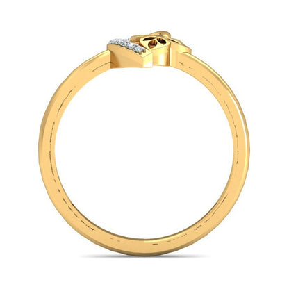 Anillo Flor Natural Joyería M De León Oro 10k + Regalo