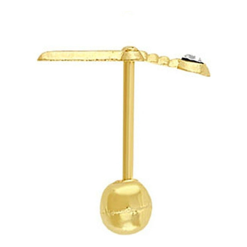 Broquel Daga En Oro De 10 K + Obsequio + Envío