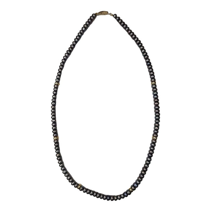 Juego De Collar Y Aretes Elaborados En Oro De 14 K