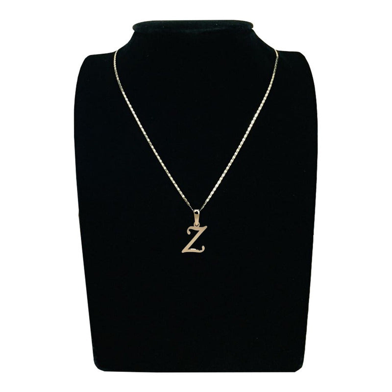 Dije Inicial Letra Z Oro 14 K + Obsequio + Envio