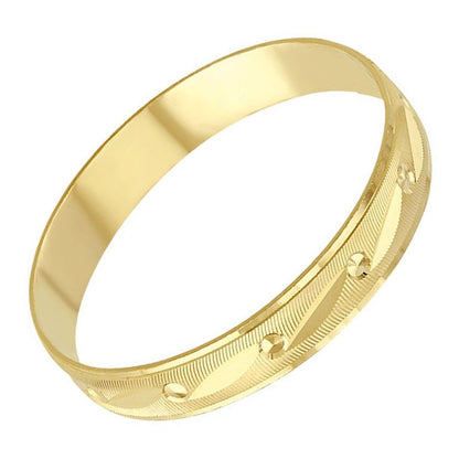 Par Argollas Matrimoniales 4 Mm Diamantad Oro 10 K +obsequio