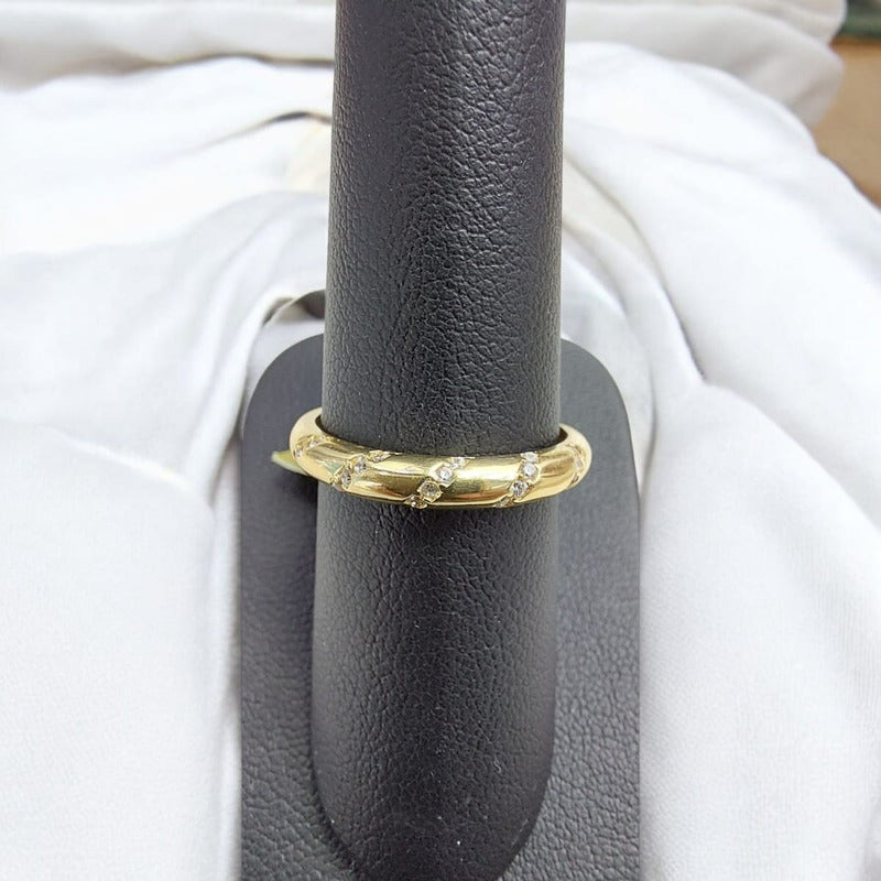 Anillo Alianza Joyería M De León Oro 14k + Regalo