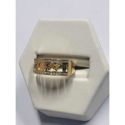Anillo De La Suerte Oro 10 K + Obsequio + Envio