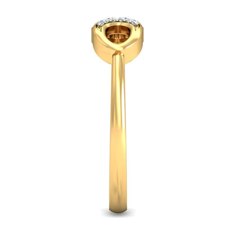 Anillo Óvalo Soñador Joyería M De León Oro 10k + Regalo