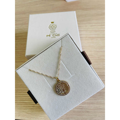 Collar Arbol De La Vida Oro 10 K  + Obsequio + Envio