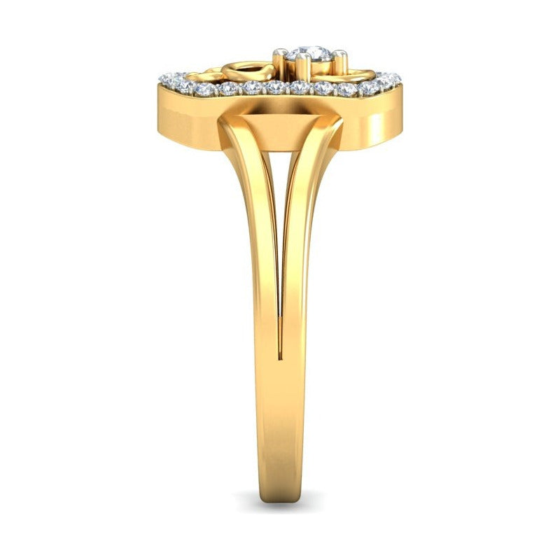 Anillo Barroco Real Joyería M De León Oro 10k + Regalo